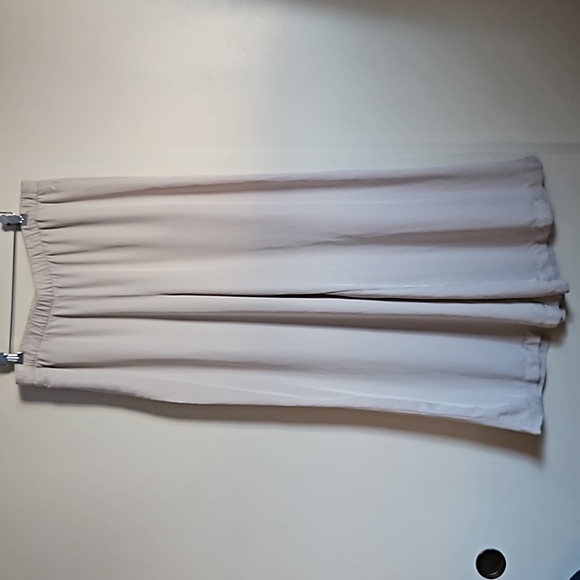 Zara Pants - Zara Wide Leg Cream Trouser Pants Size XXlarge